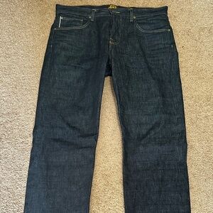 Bravestar Selvage Jeans – True Straight Cut, Raw Selvage , MiUSA, Tag Size 35
